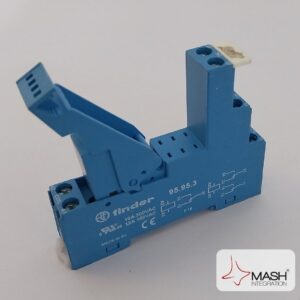 FINDER pätica 95.95.3 + relé 40.61.7.024.0000 + 99.80.9.024.98 modul zelená led varistor