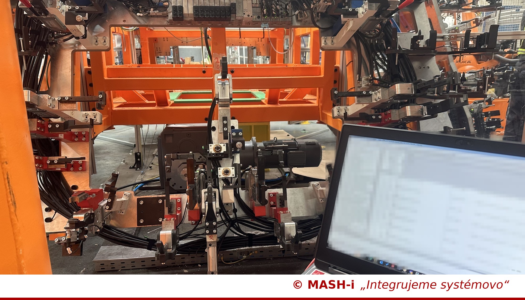 Robotizované pracovisko – MASH Integration